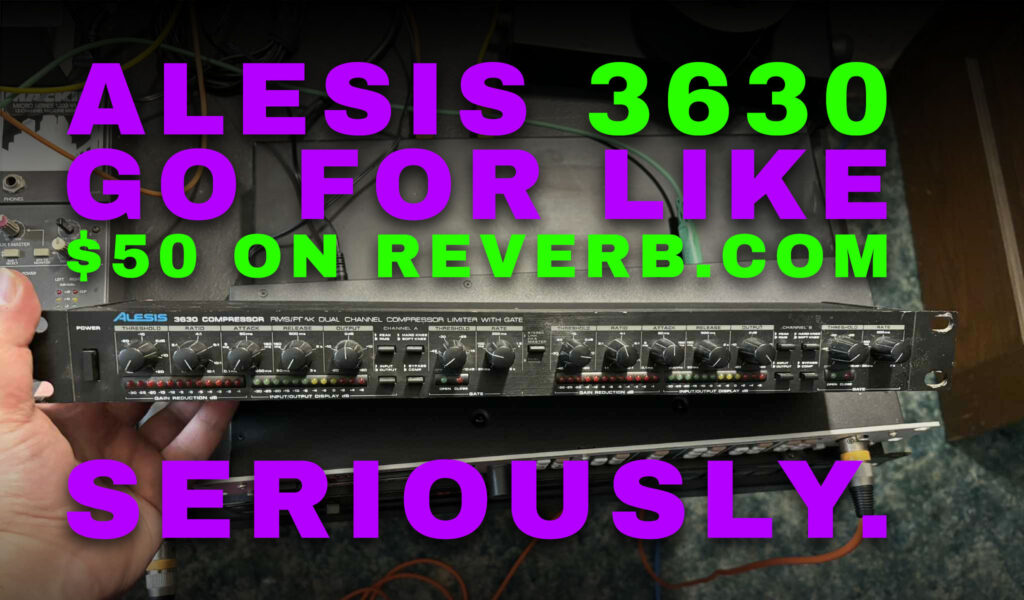 Alesis 3630 — vintage digital steal